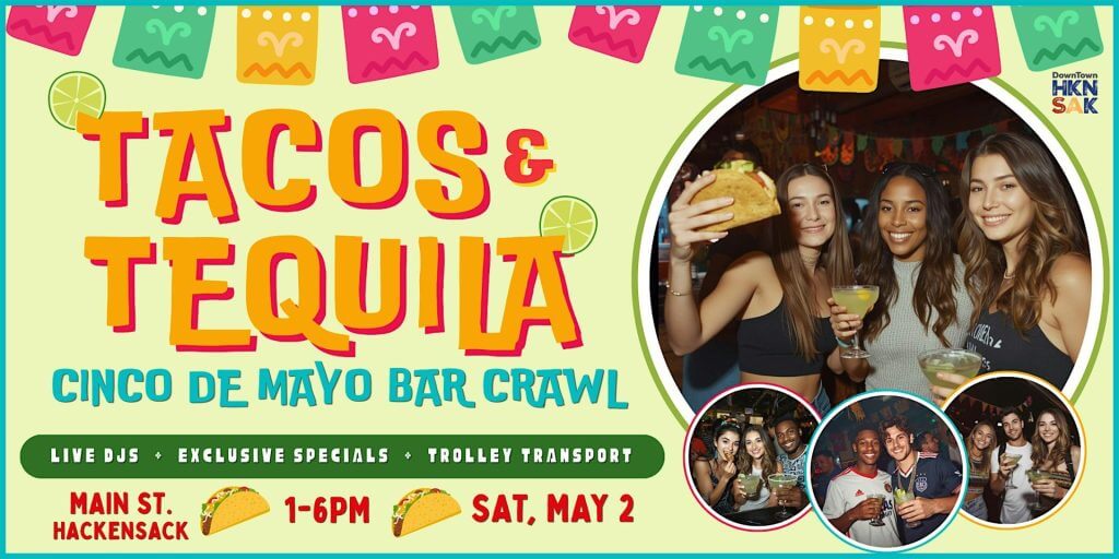 Tacos and Tequila Bar Crawl Hackensack