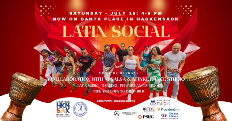 Downtown Hackensack’s Salsa Social Takes Over Banta Place